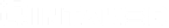 Intaker-Logo-Dark-347x59 1 Intaker logo in white, stylized wordmark with rounded square and dot icon